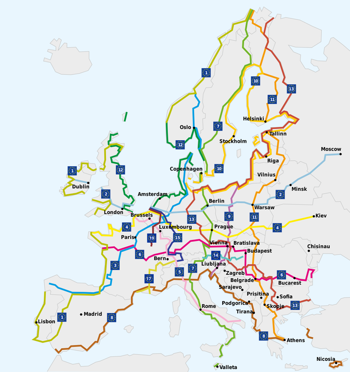 Wie plane ich meine Radreise - 1.Route